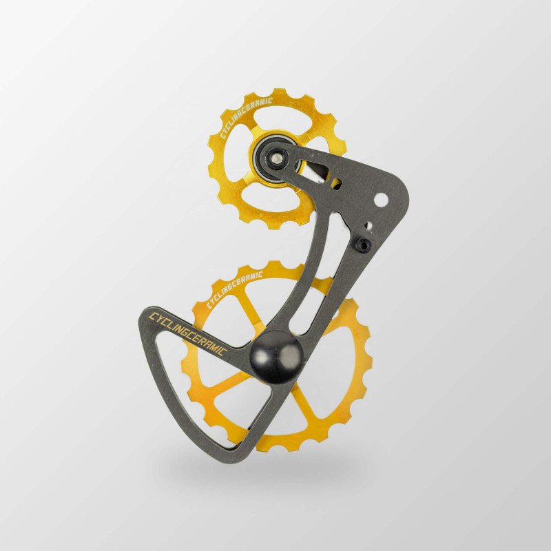 PATA CAMBIO SRAM APEX1 CYCLING CERAMIC 14-19T GOLD